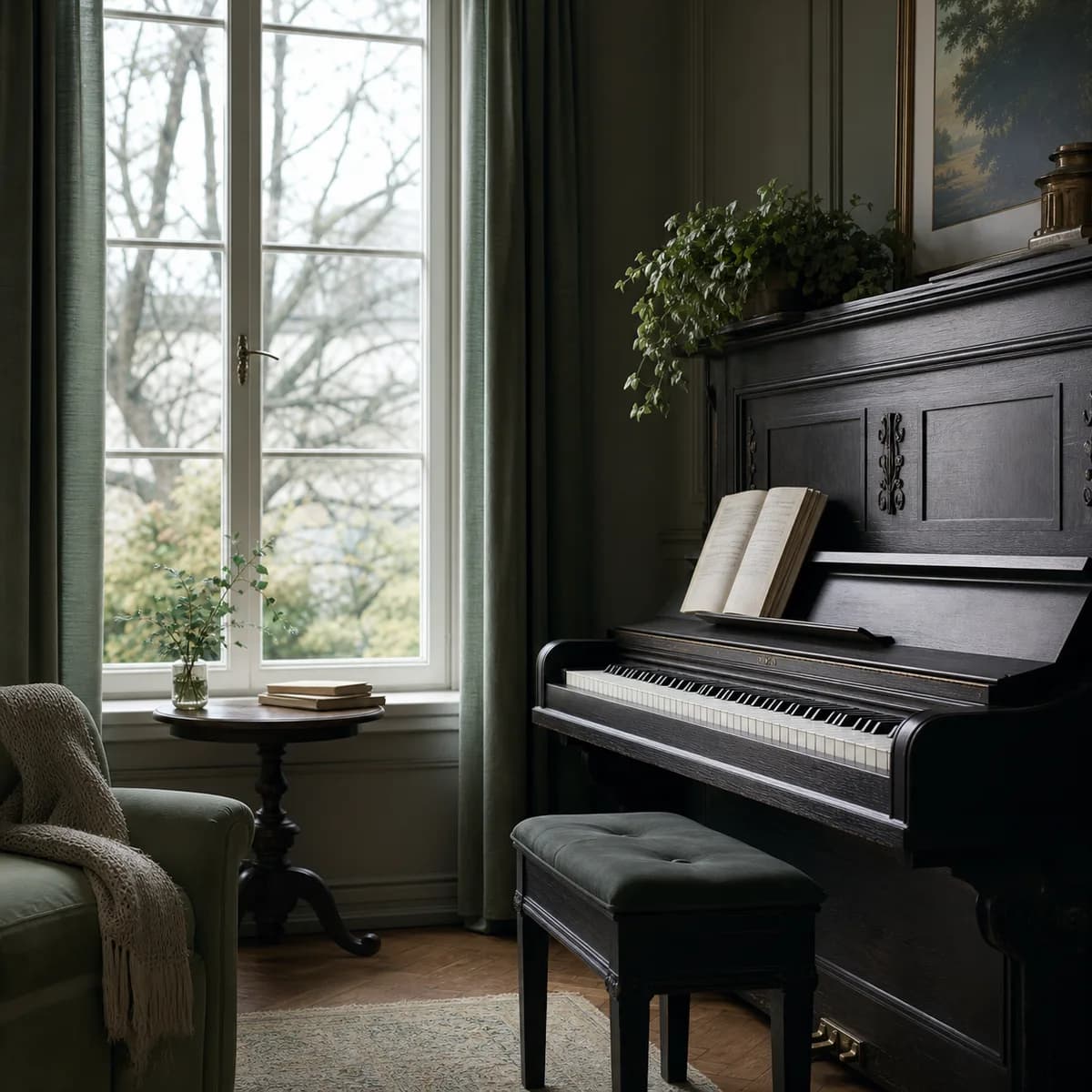 Hypnotic Rain & Soft Piano Drift(3h) cover art - Relax for better rest and relaxation