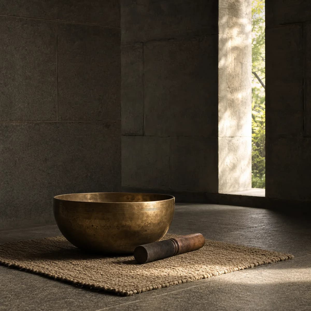 Moon & Selenium Singing Bowl cover art - Meditation for better rest and relaxation